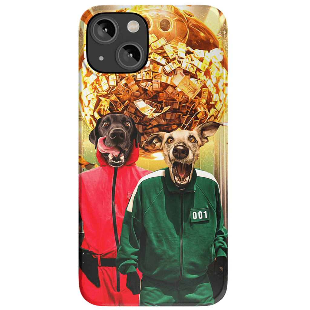 &#39;Squid Paws&#39; Personalized 2 Pet Phone Case