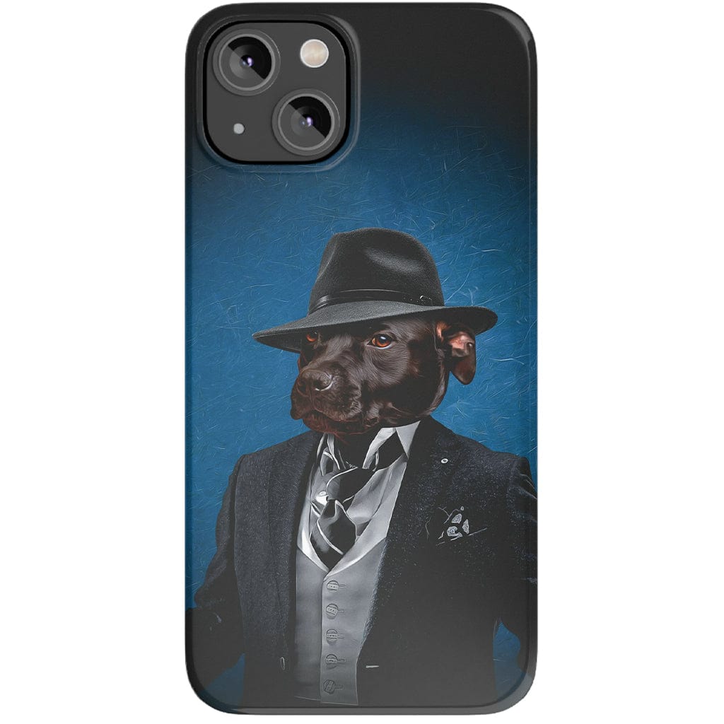 &#39;The Mobster&#39; Personalized Phone Case