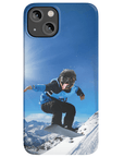 'The Snowboarder' Personalized Phone Case