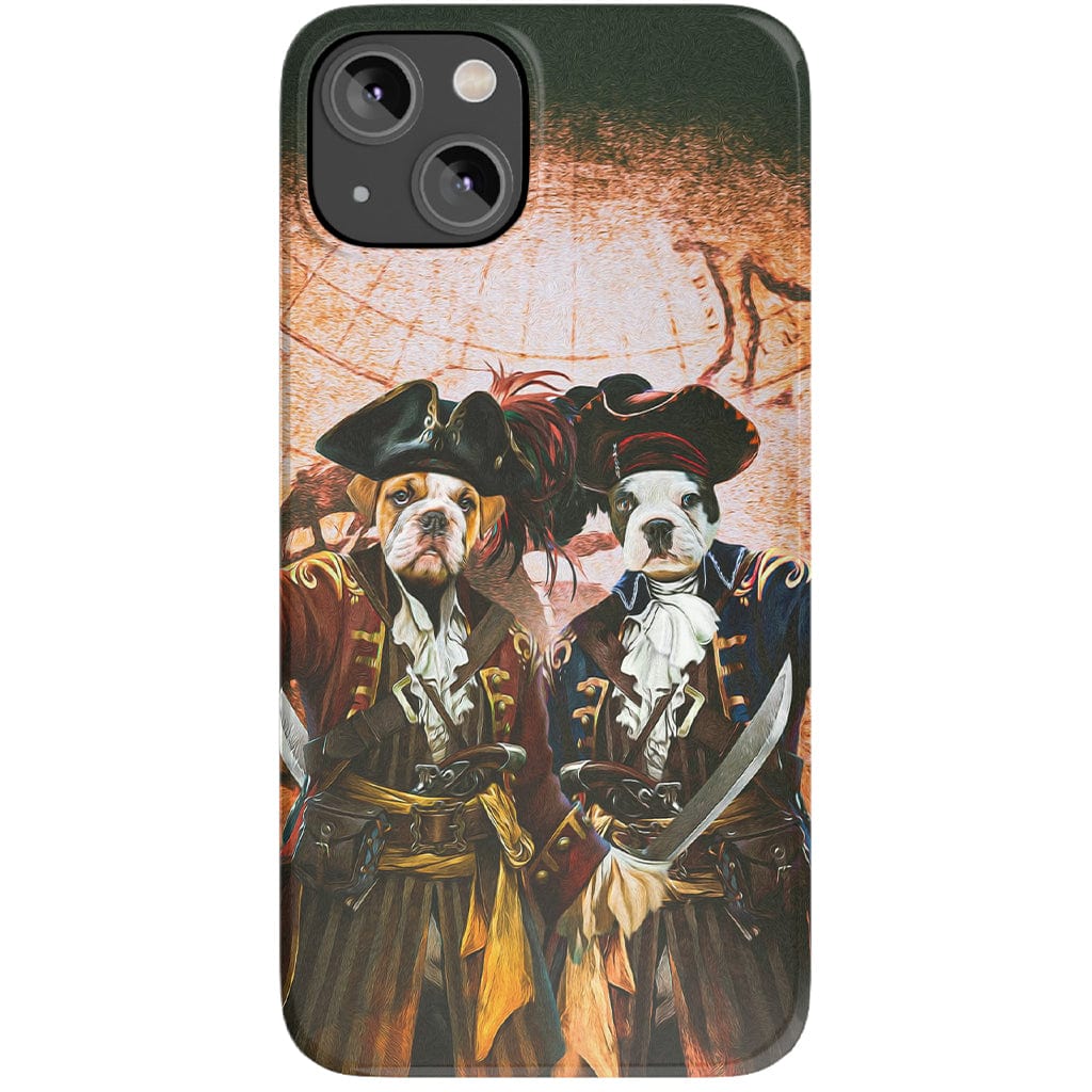 &#39;The Pirates&#39; Personalized 2 Pet Phone Case