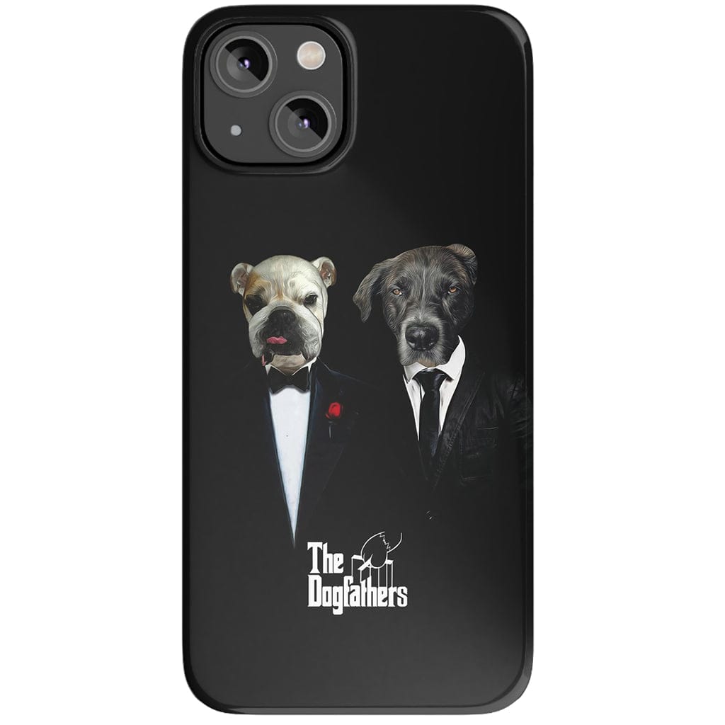 &#39;The Dogfathers&#39; Personalized 2 Pet Phone Case