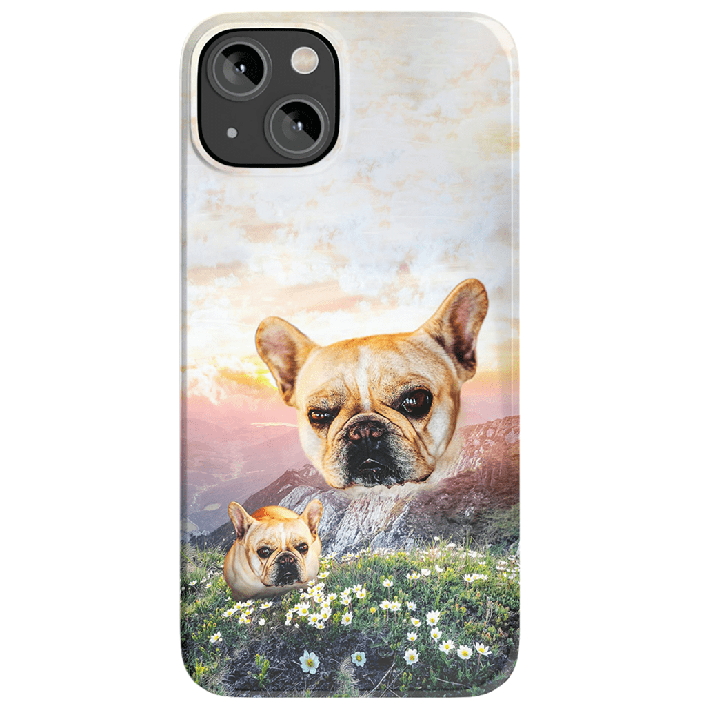 &#39;Majestic Mountain Valley&#39; Personalized Phone Case