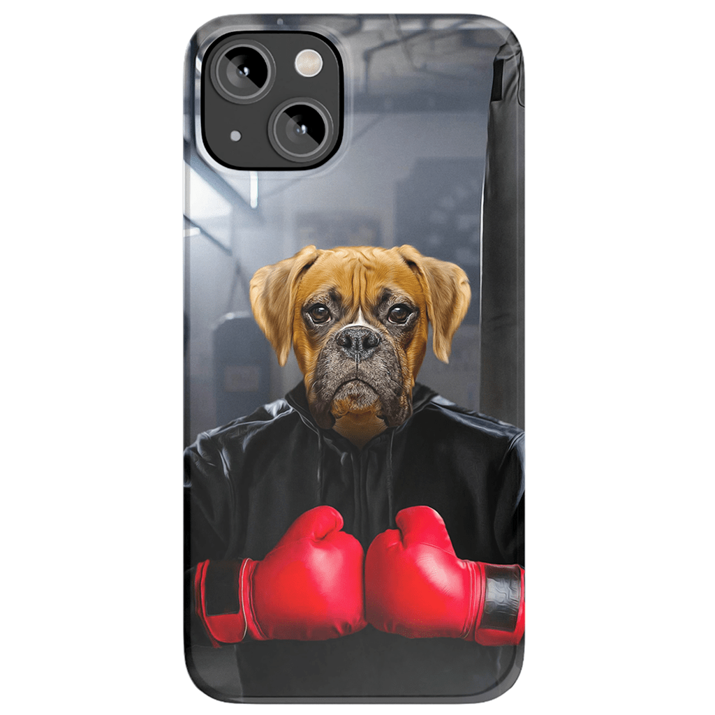 &#39;The Boxer&#39; Personalized Phone Case