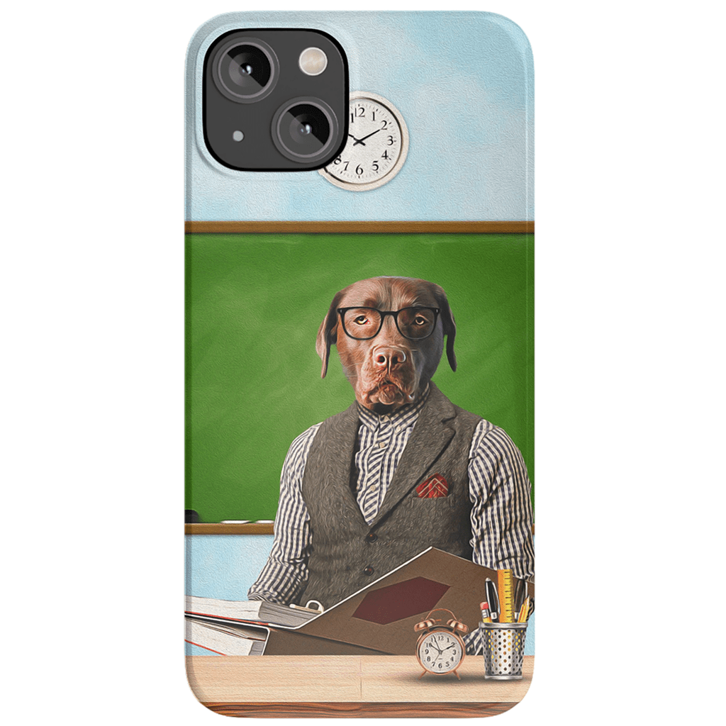 &#39;The Teacher&#39; Personalized Phone Case