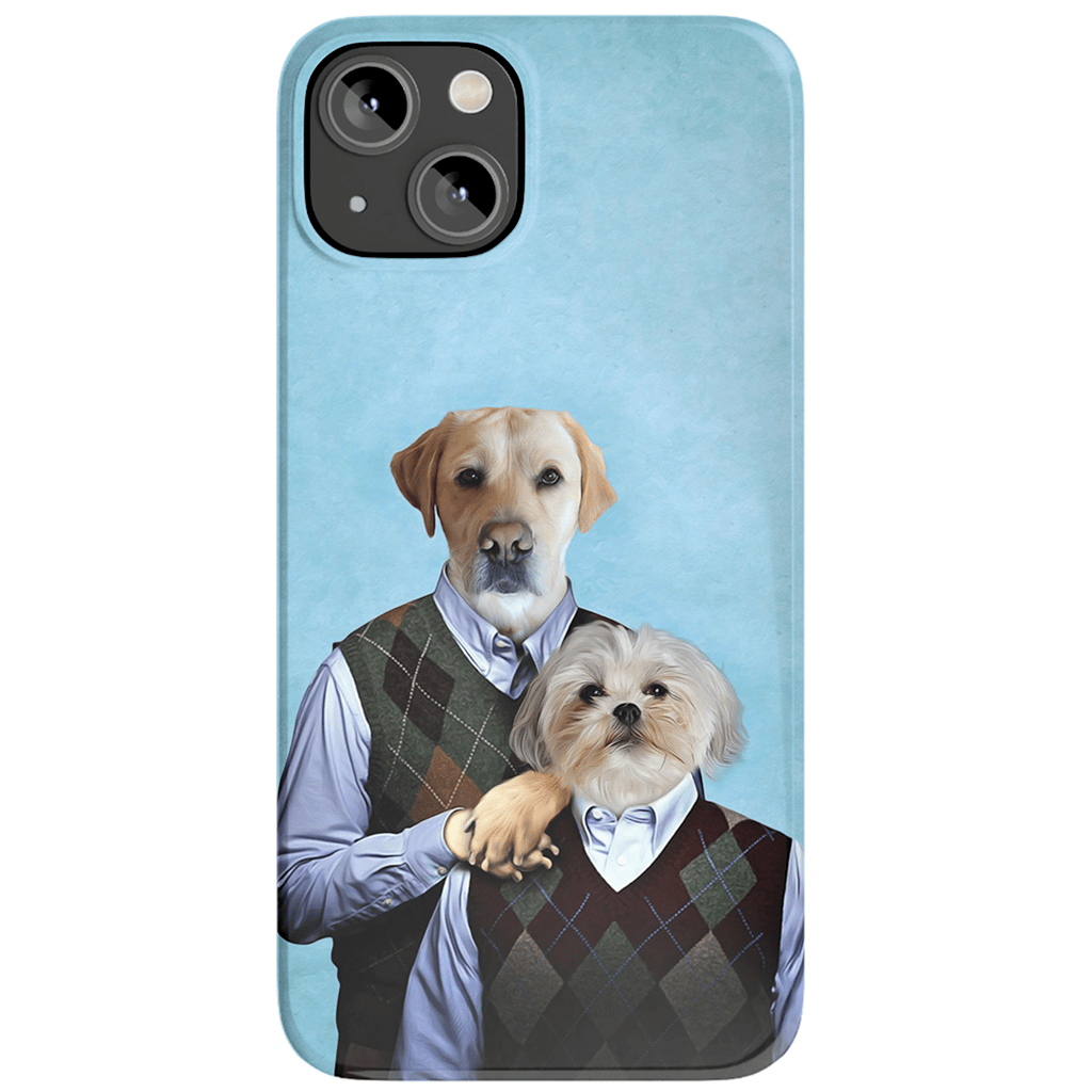 'Step-Doggos' Personalized 2 Dog Phone Case 'Step-Doggos' Personalized 2 Dog Phone Case