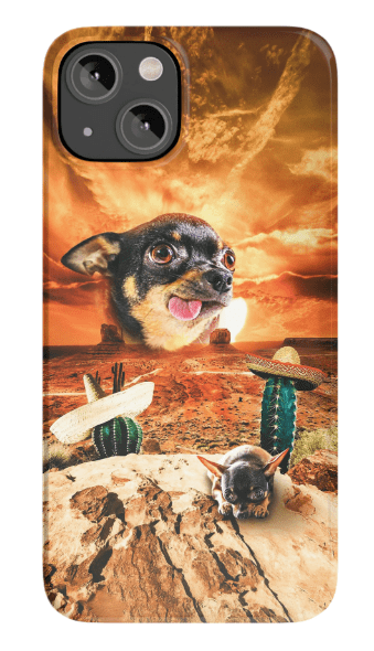 Fundas para móviles personalizadas para mascotas &#39;Desierto Mexicano&#39;