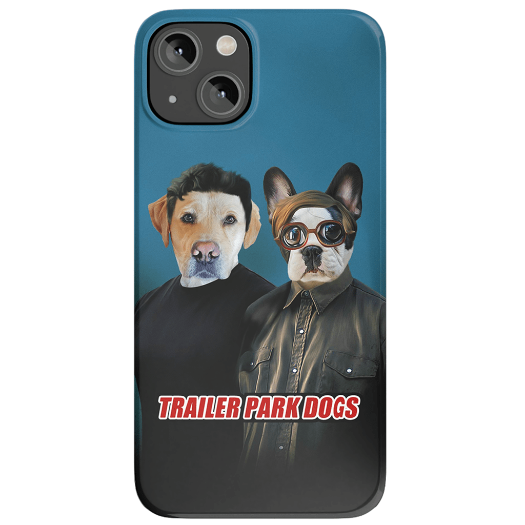 &#39;Trailer Park Dogs 1&#39; Personalized 2 Pets Phone Case