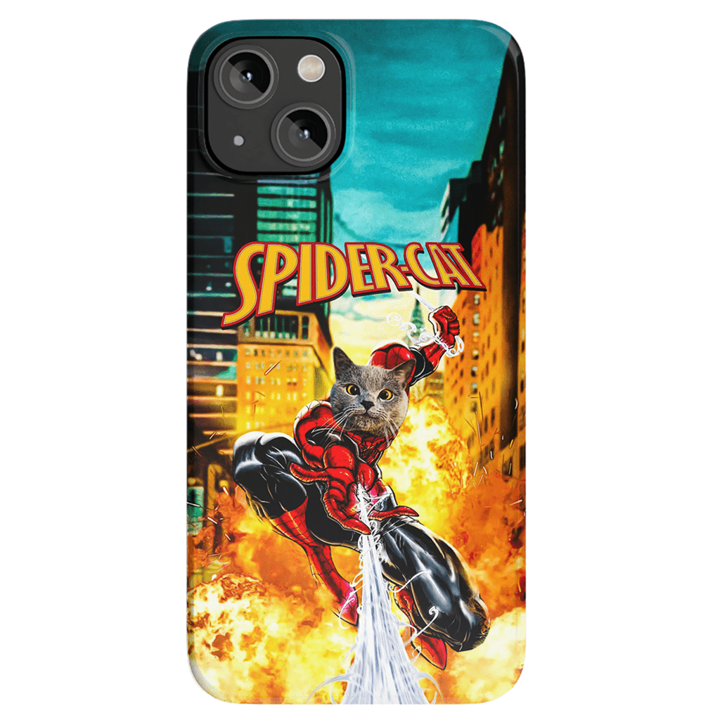 &#39;SpiderCat&#39; Personalized Phone Case