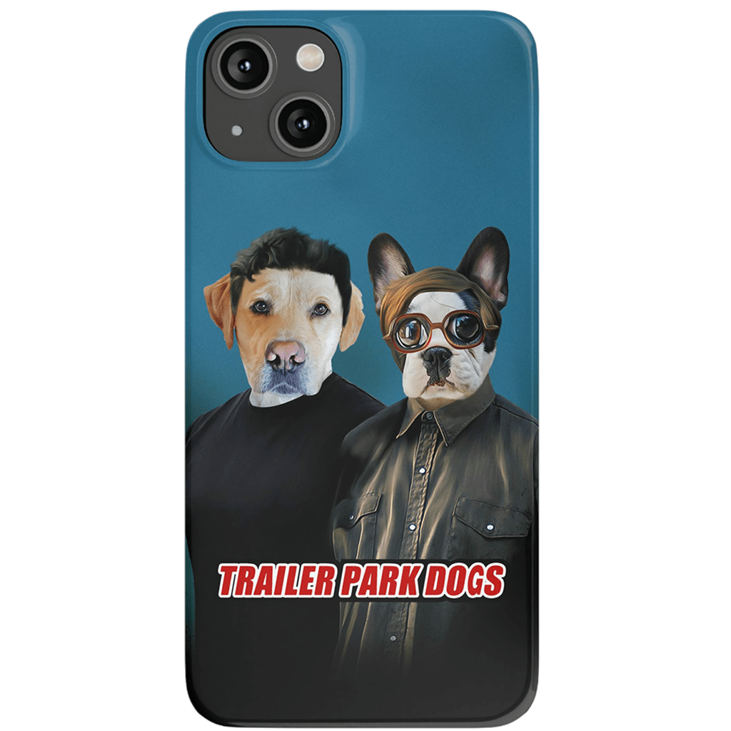 &#39;Trailer Park Dogs 1&#39; Personalized 2 Pets Phone Case