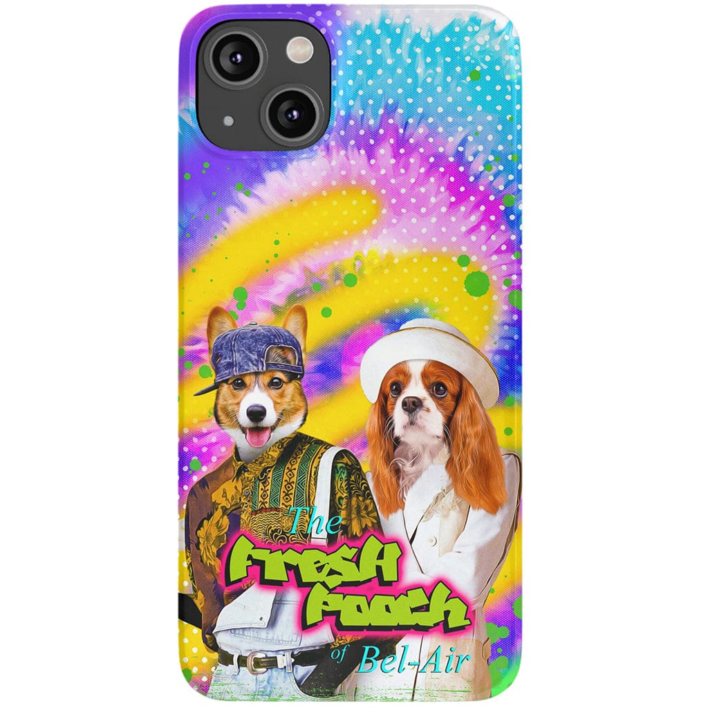 &#39;The Fresh Pooch&#39; Personalized 2 Pet Phone Case