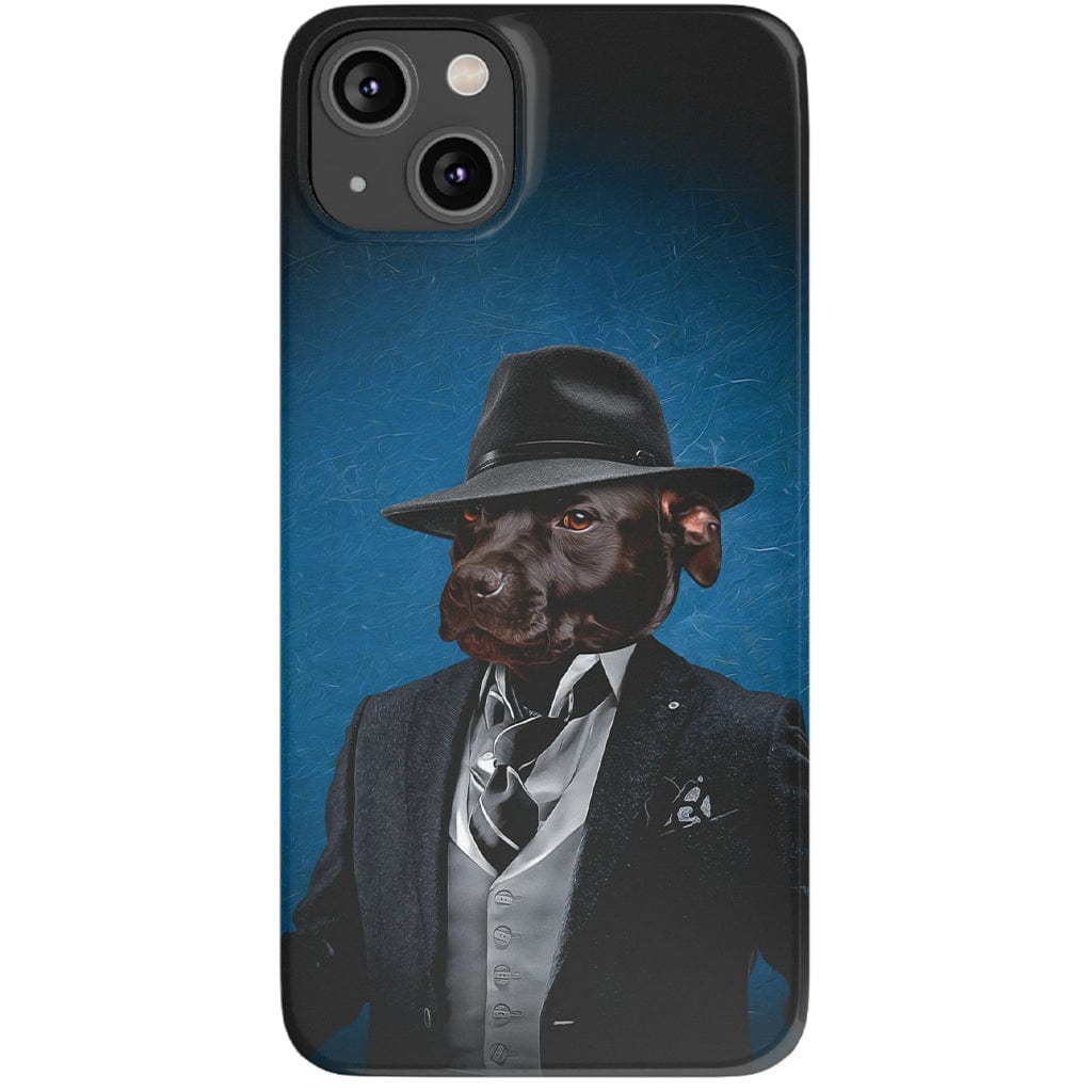 &#39;The Mobster&#39; Personalized Phone Case