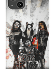 'Kiss Doggos' Personalized 4 Pet Phone Case