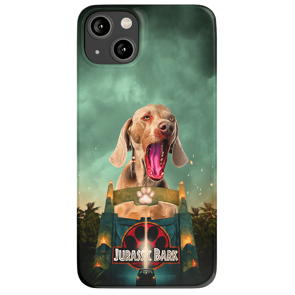 &#39;Jurassic Bark&#39; Personalized Phone Case