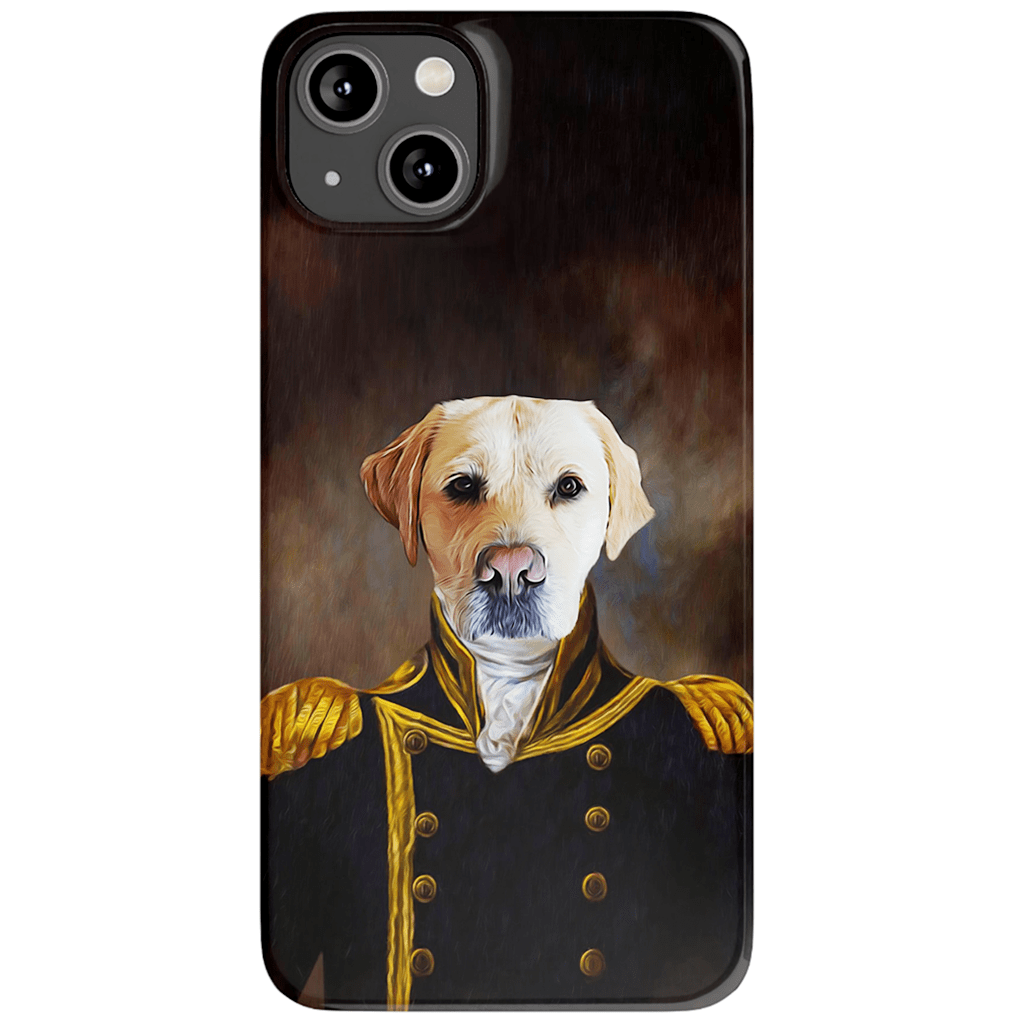 &#39;The Captain&#39; Personalized Phone Case