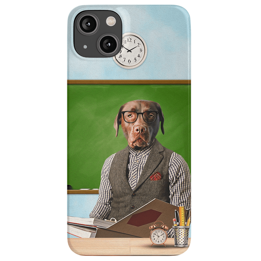 &#39;The Teacher&#39; Personalized Phone Case