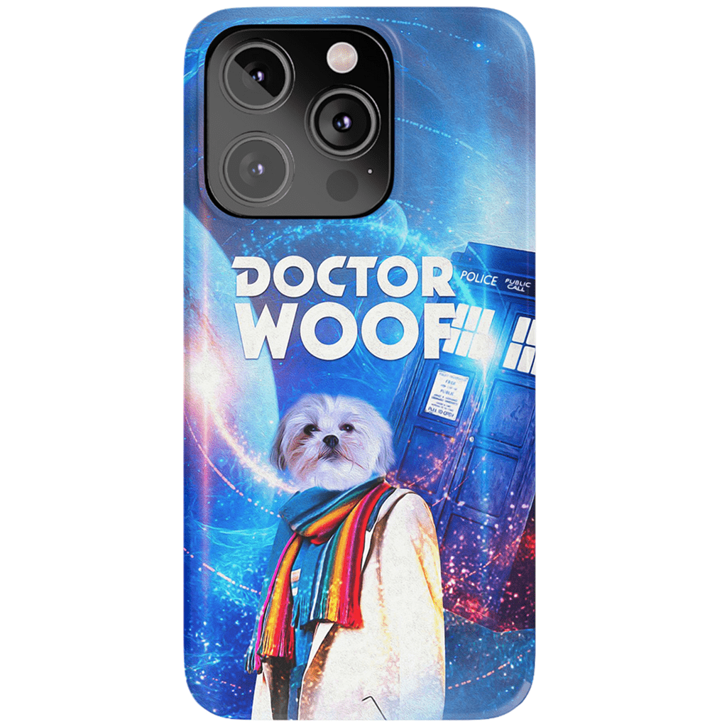 &#39;Dr. Woof (Female)&#39; Personalized Phone Case