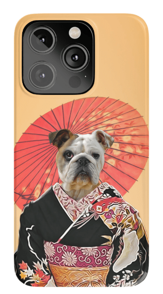 &#39;Memoirs of Doggeisha&#39; Personalized Phone Case