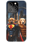 'Superdog & Aquadog' Personalized 2 Pet Phone Case