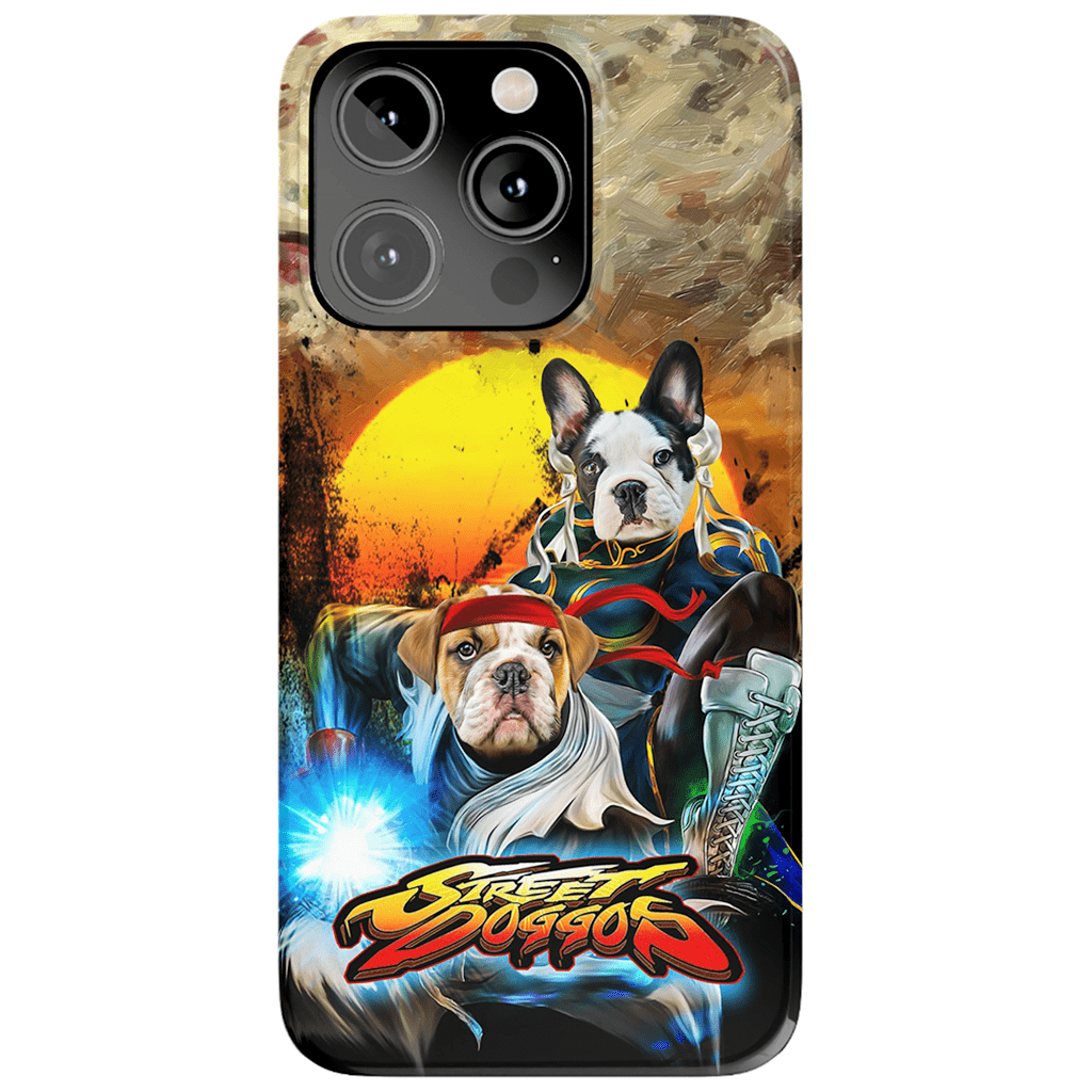 &#39;Street Doggos 2&#39; Personalized 2 Pet Phone Case