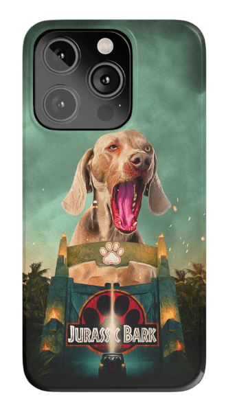 &#39;Jurassic Bark&#39; Personalized Phone Case