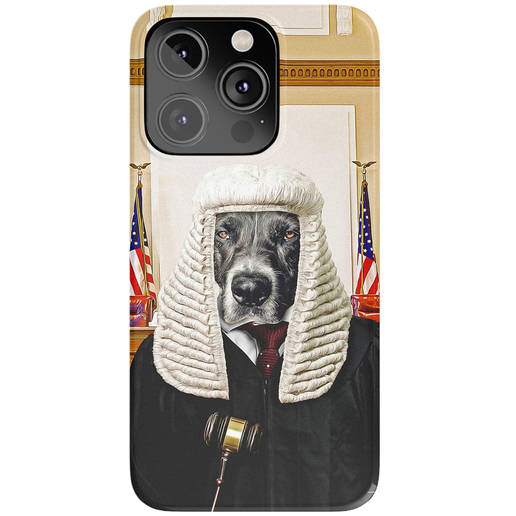 &#39;The Judge&#39; Personalized Phone Case