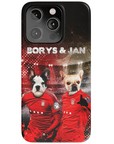 'Poland Doggos' Personalized 2 Pet Phone Case