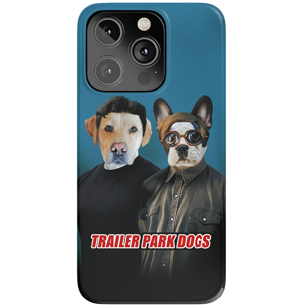 &#39;Trailer Park Dogs 1&#39; Personalized 2 Pets Phone Case