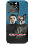 'Trailer Park Dogs 1' Personalized 2 Pets Phone Case