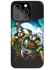 'Teenage Mutant Ninja Doggos' Personalized 2 Pet Phone Case