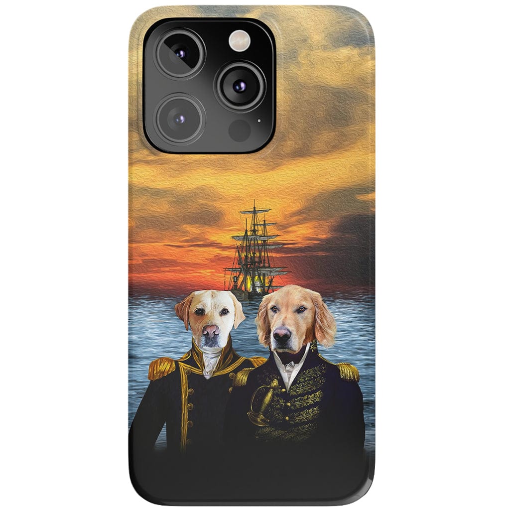 &#39;The Explorers&#39; Personalized 2 Pet Phone Case