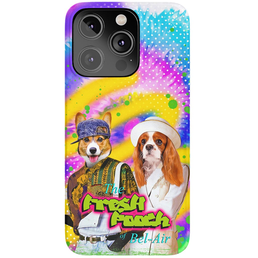 &#39;The Fresh Pooch&#39; Personalized 2 Pet Phone Case