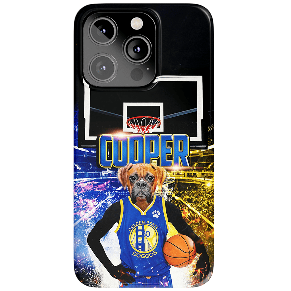 &#39;Golden State Doggos&#39; Personalized Phone Case