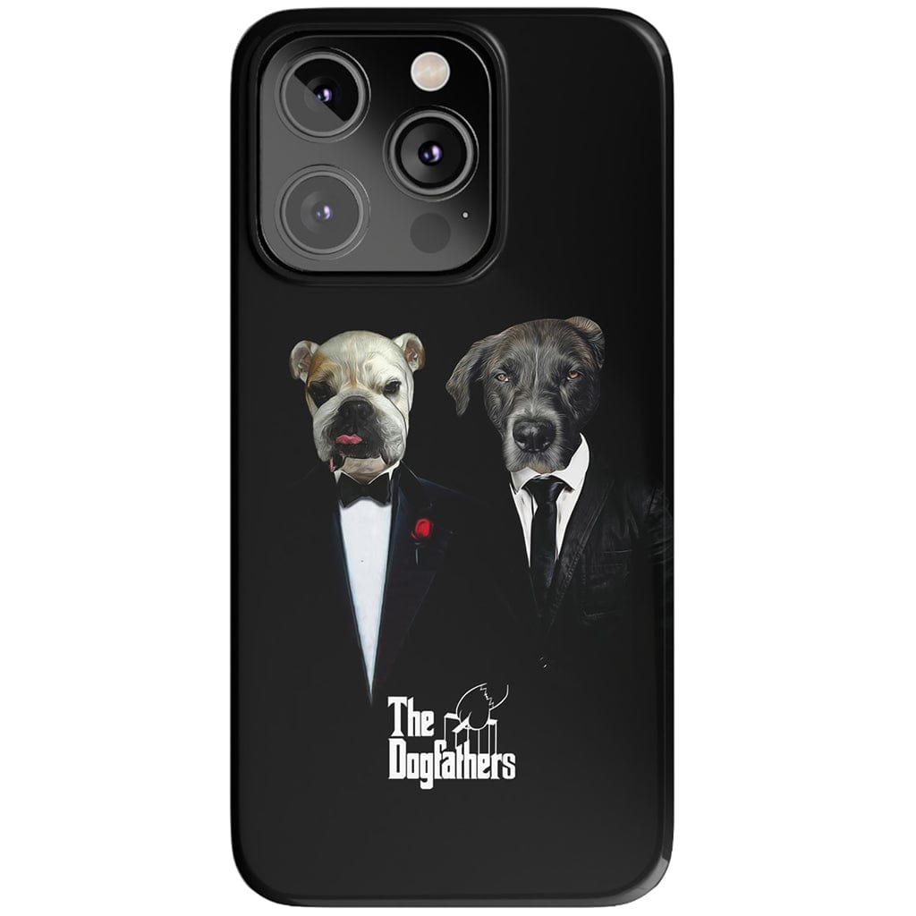 &#39;The Dogfathers&#39; Personalized 2 Pet Phone Case