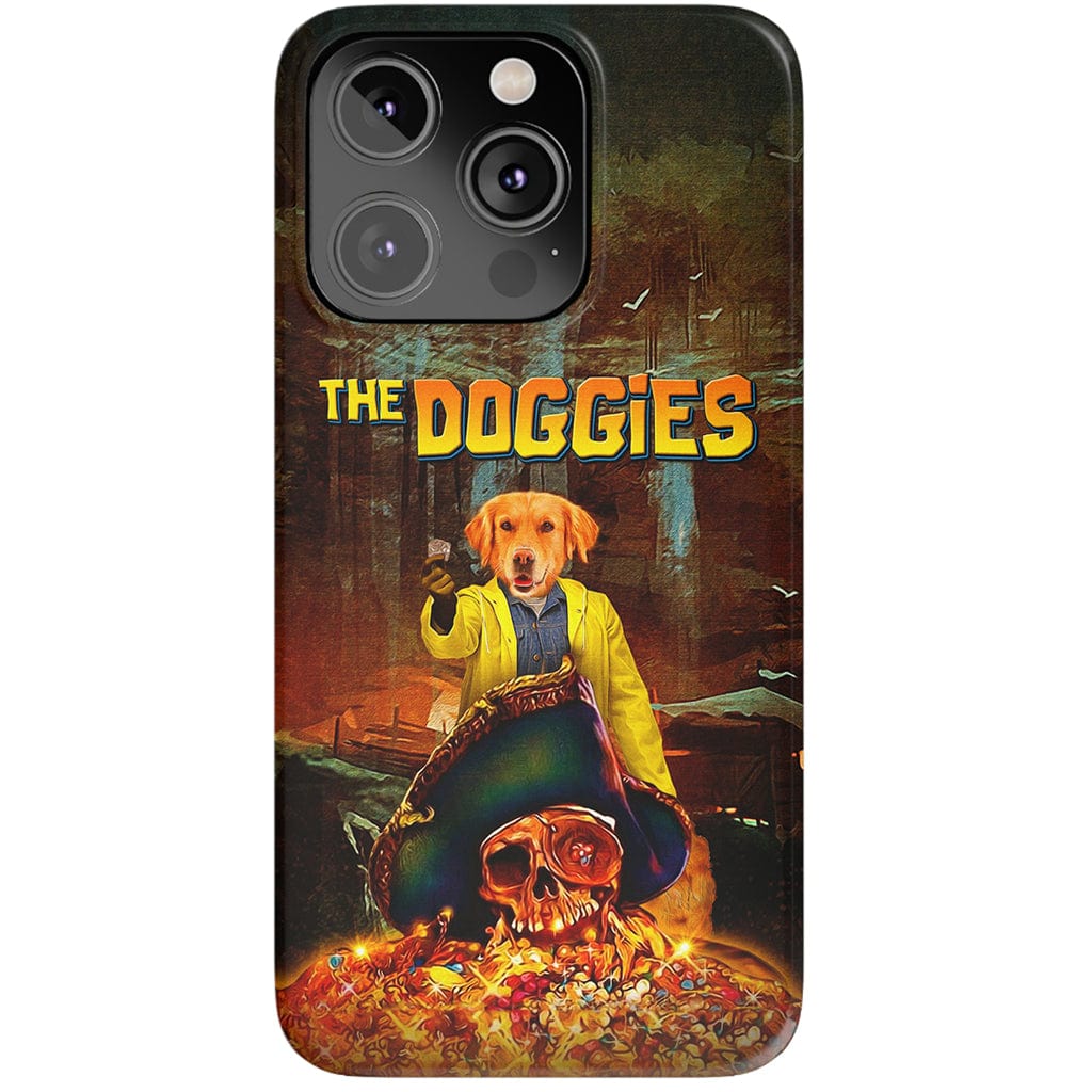 &#39;The Doggies&#39; Personalized 2 Pet Phone Case