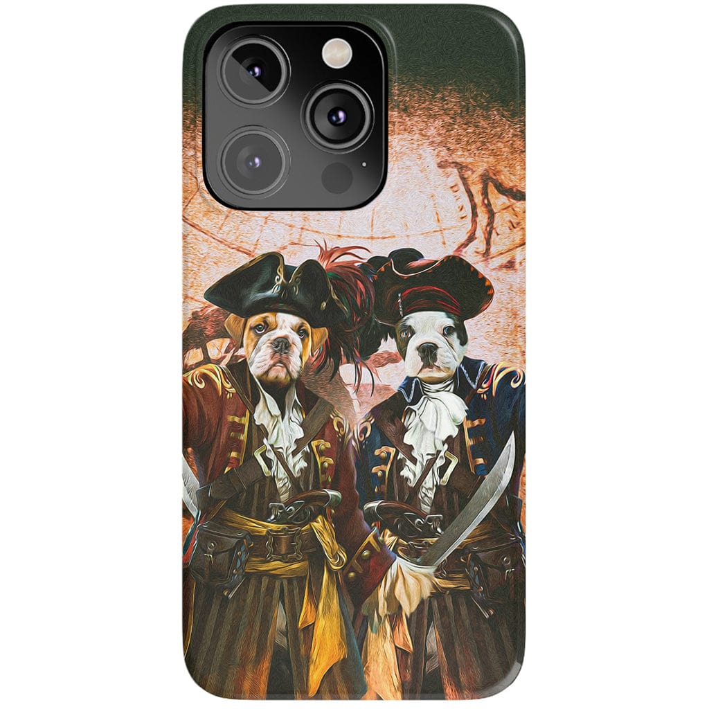 &#39;The Pirates&#39; Personalized 2 Pet Phone Case