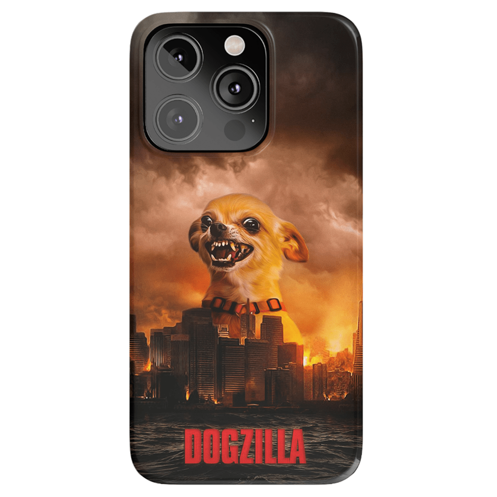 &#39;Dogzilla&#39; Personalized Phone Case