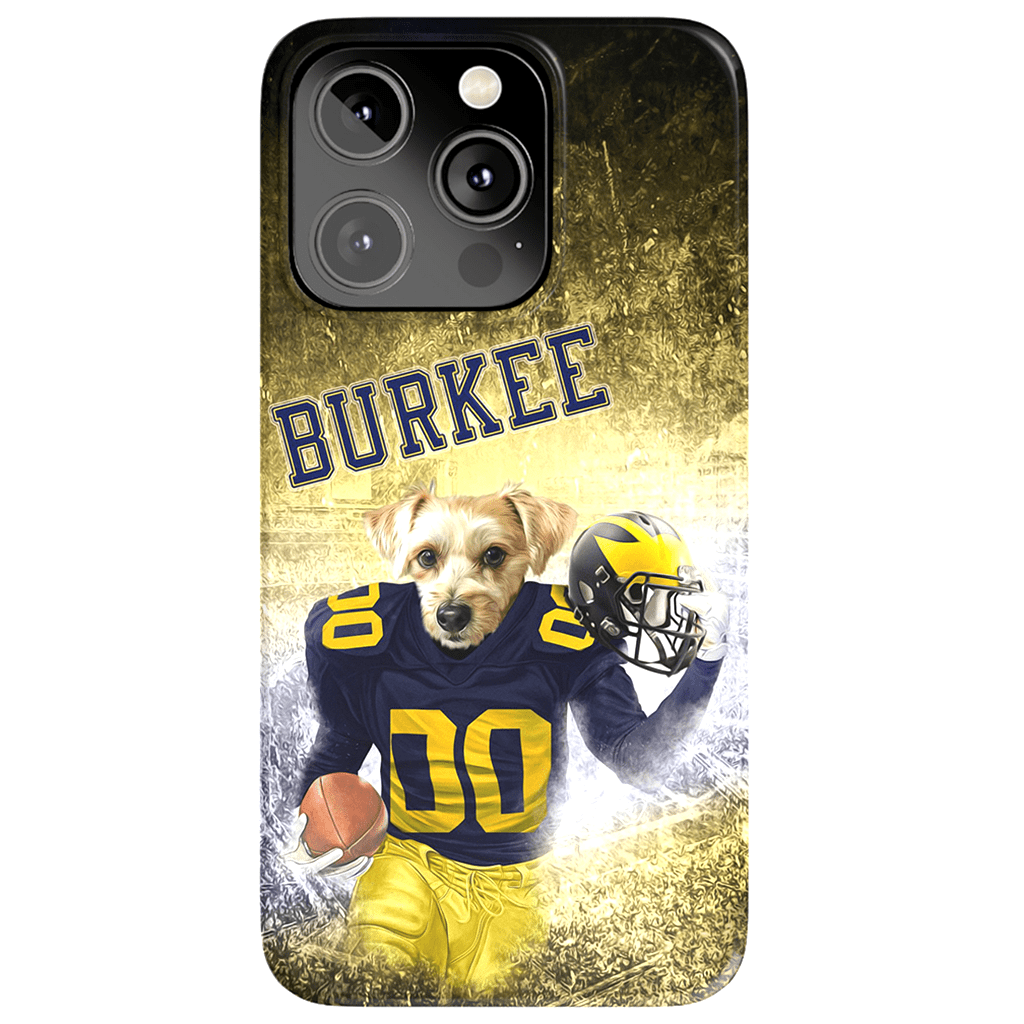 &#39;Michigan Doggos&#39; Personalized Phone Case