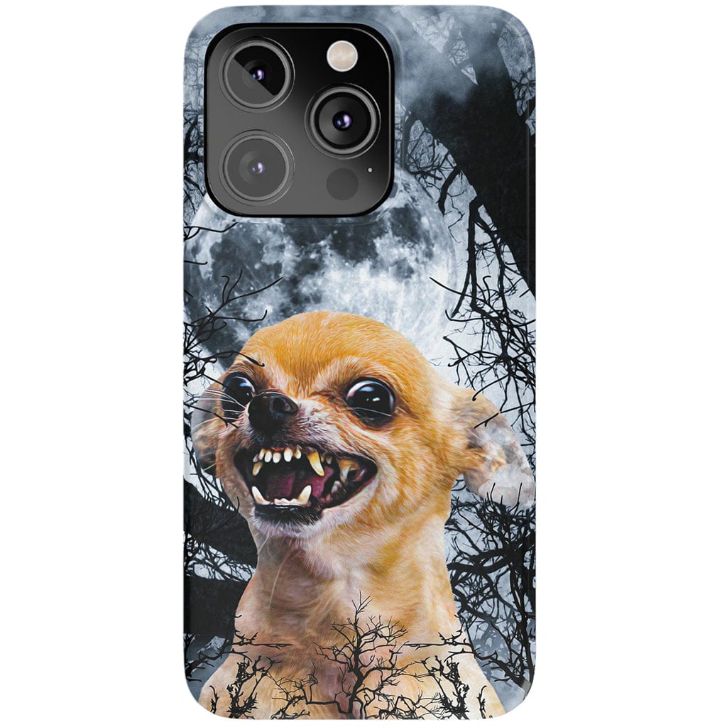 &#39;The Fierce Wolf&#39; Personalized Phone Case