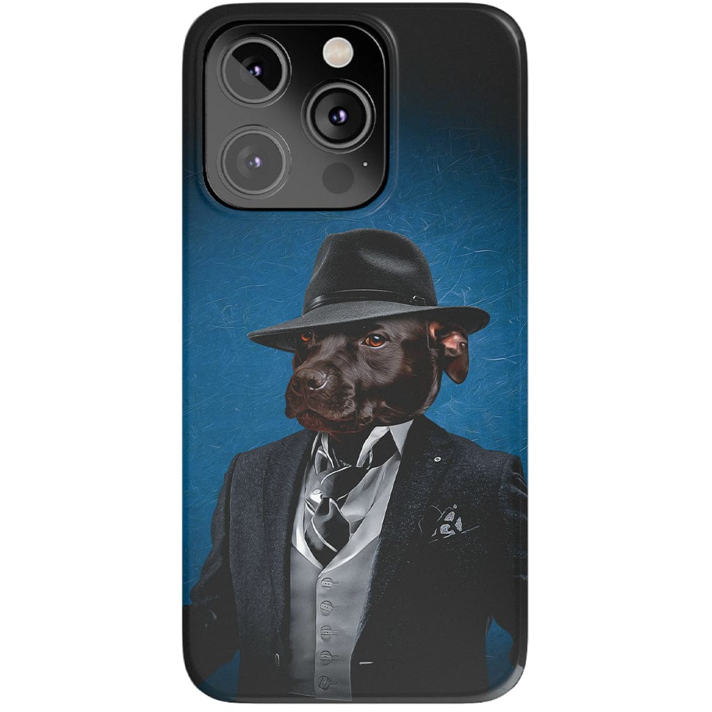 &#39;The Mobster&#39; Personalized Phone Case