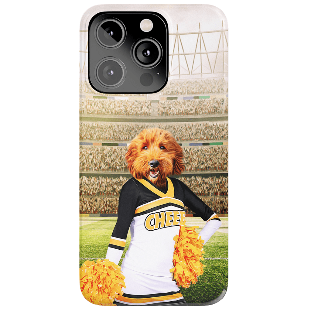 &#39;The Cheerleader&#39; Personalized Phone Case