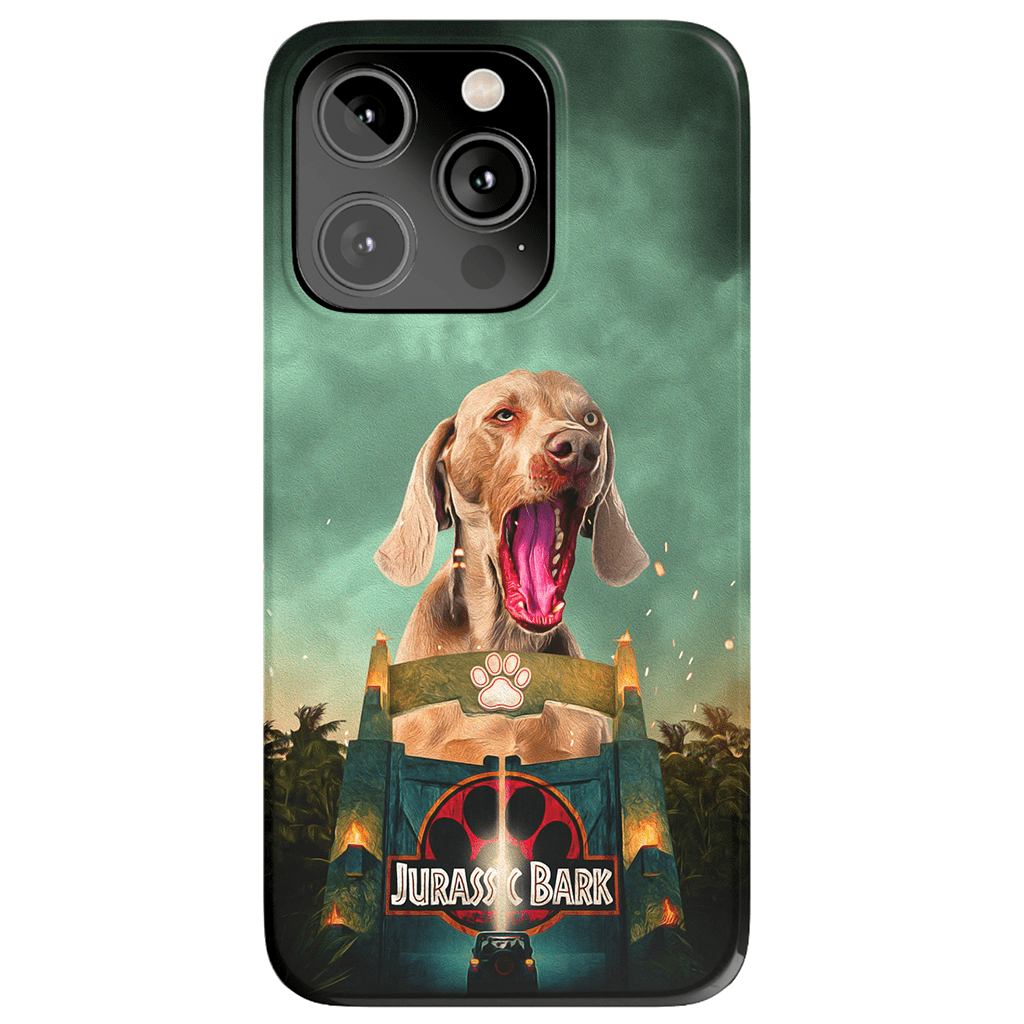 &#39;Jurassic Bark&#39; Personalized Phone Case