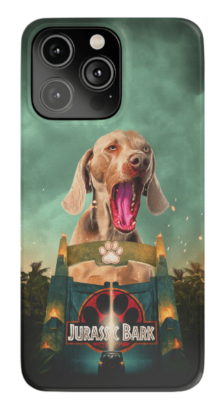 &#39;Jurassic Bark&#39; Personalized Phone Case