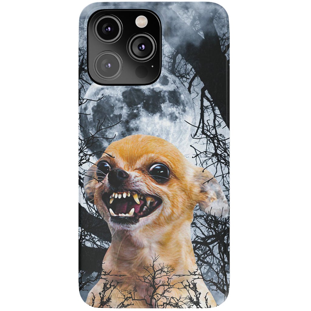 &#39;The Fierce Wolf&#39; Personalized Phone Case