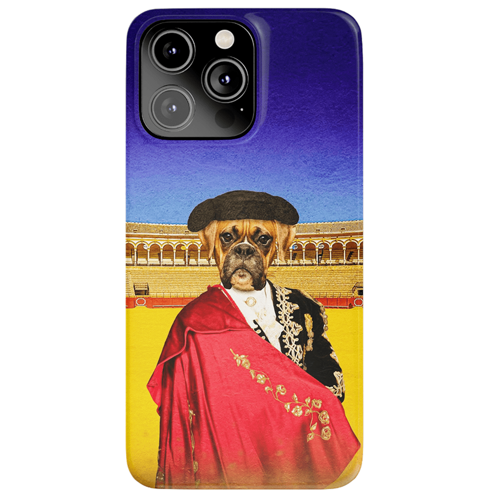 &#39;The Bull Fighter&#39; Personalized Phone Case