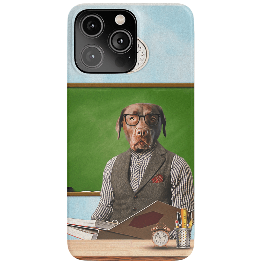 &#39;The Teacher&#39; Personalized Phone Case