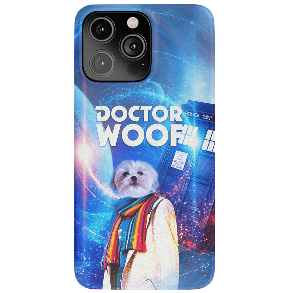 &#39;Dr. Woof (Female)&#39; Personalized Phone Case