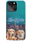 'Doggos of Los Angeles' Personalized 2 Pet Phone Case