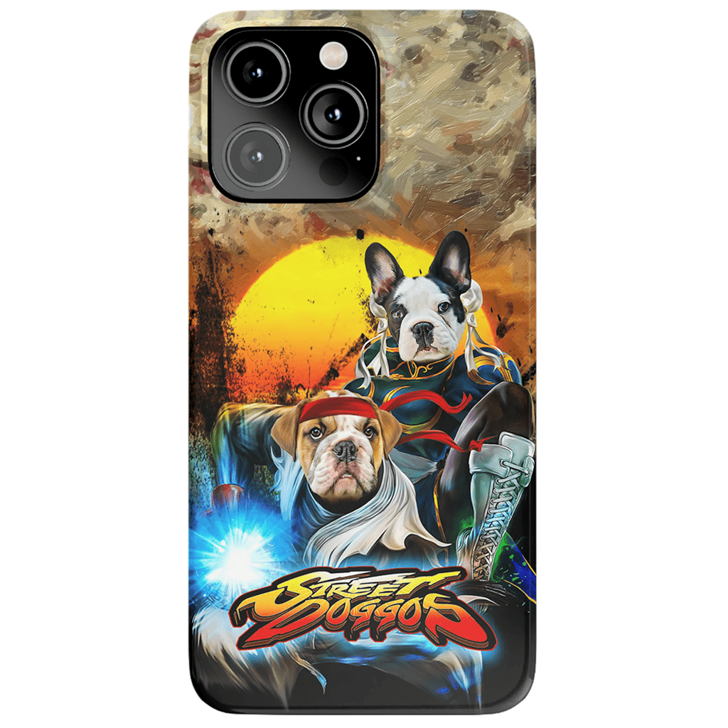 &#39;Street Doggos 2&#39; Personalized 2 Pet Phone Case