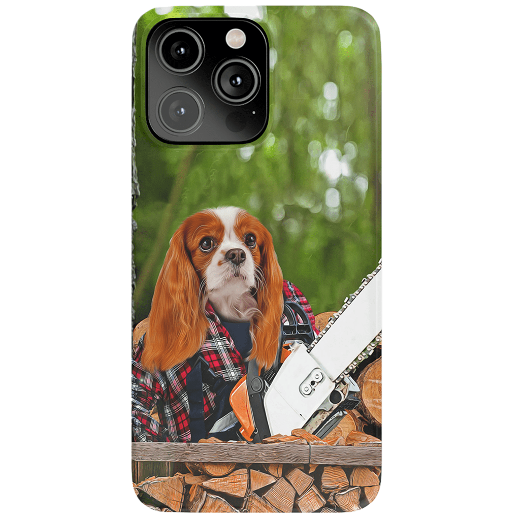 &#39;Lumberwoman&#39; Personalized Phone Case