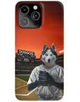 Funda para móvil personalizada 'El jugador de béisbol'